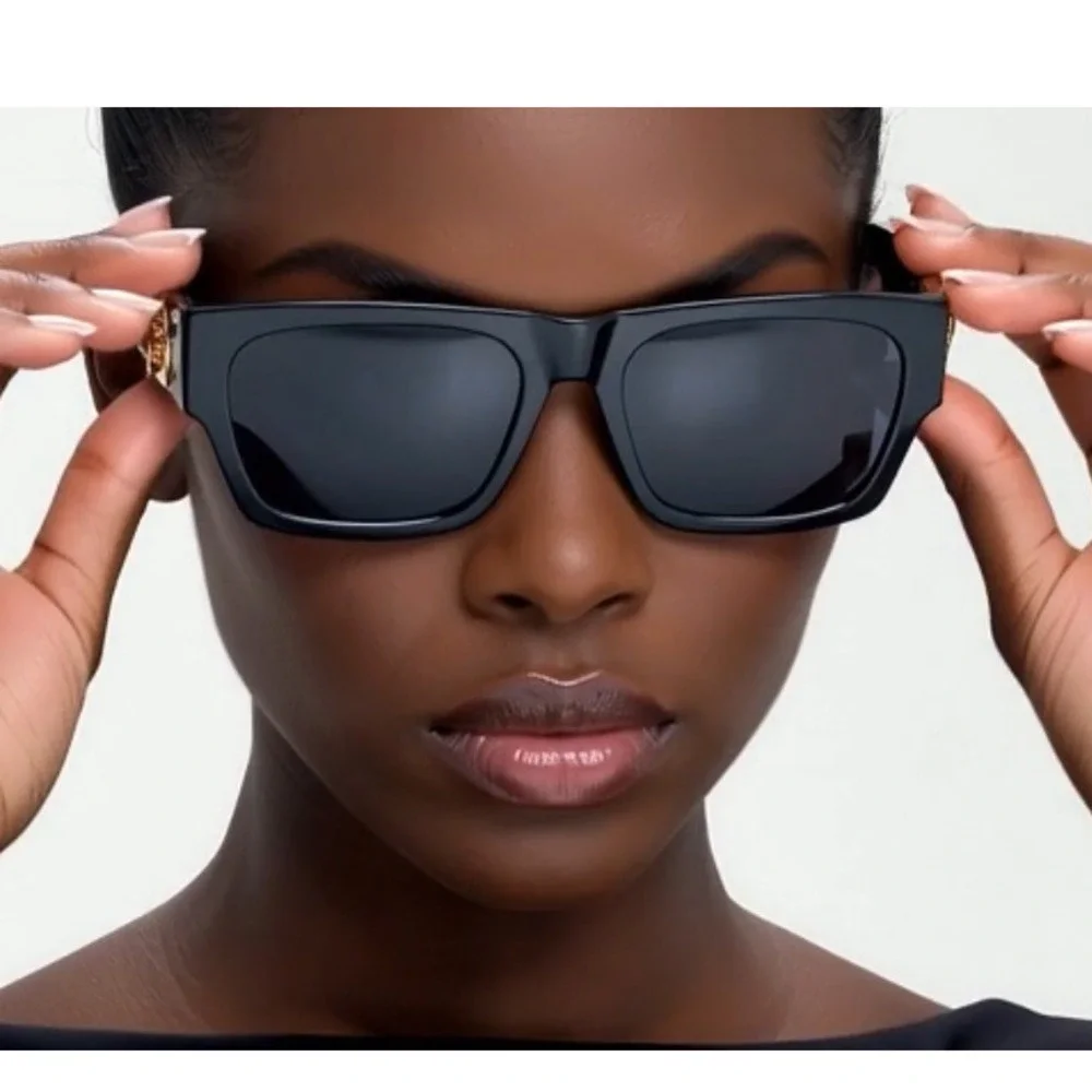 Hp Hop Sunglasses Women Shades Outdoor Dark Black Street Wear Female Gafas Mujer